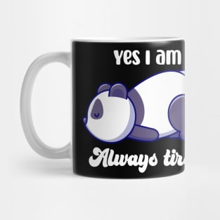 Always Tired Panda Mug